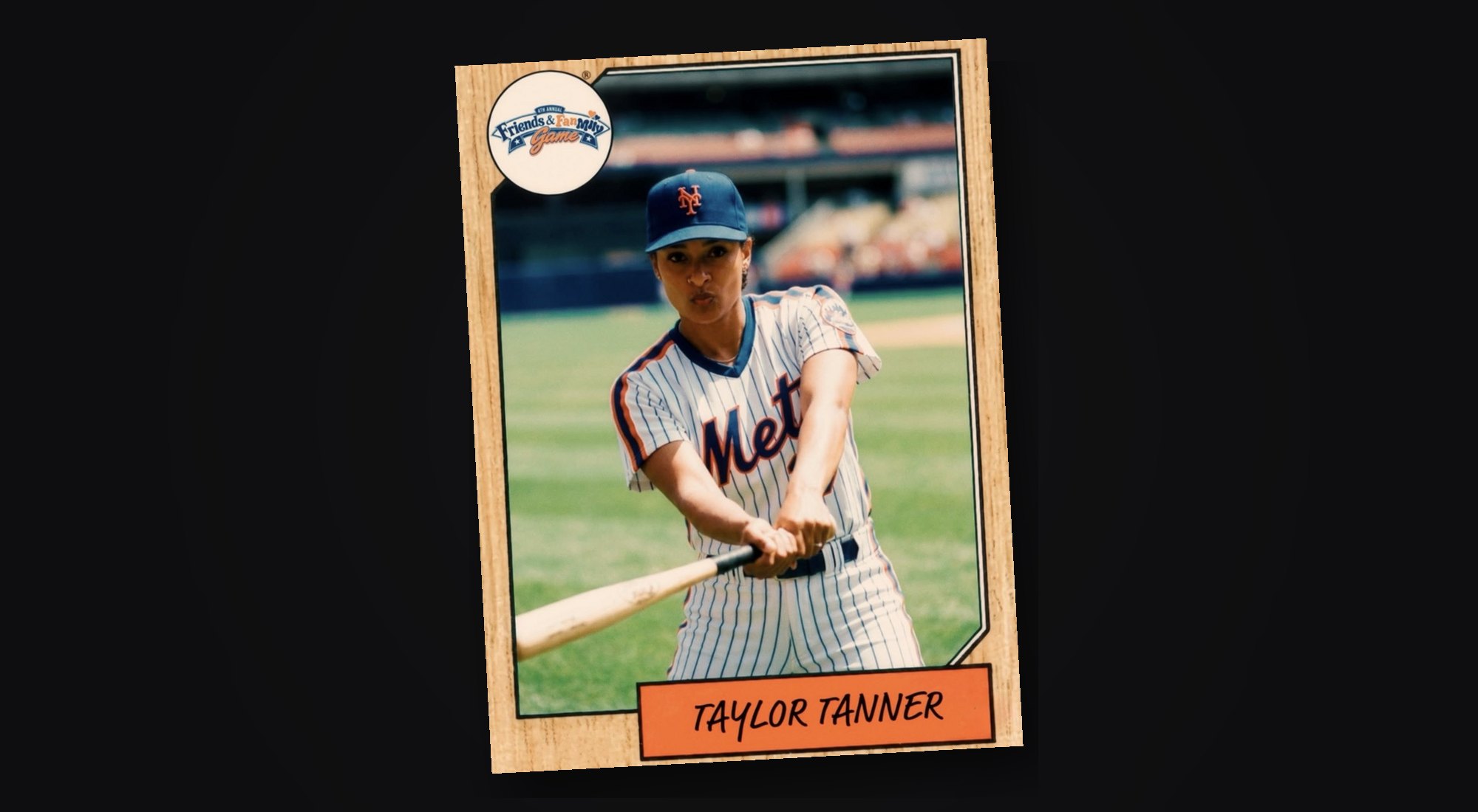 A guest's Rookie Card from game day